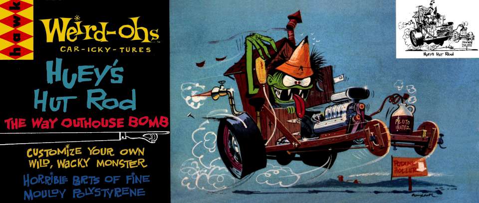 Hawk Weird-ohs Huey's Hut Rod