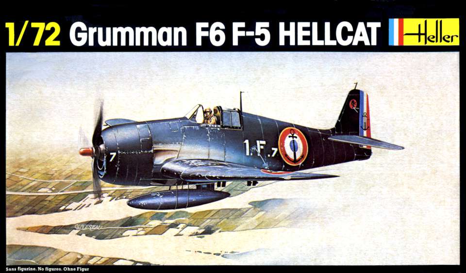 Heller Grumman F6F-5 Hellcat