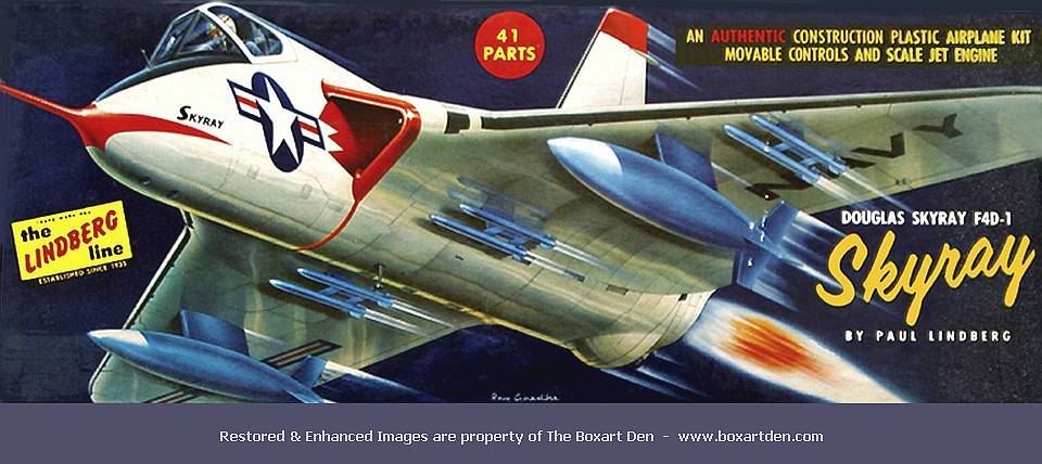 Lindberg Douglas F4D-1 Skyray '50's