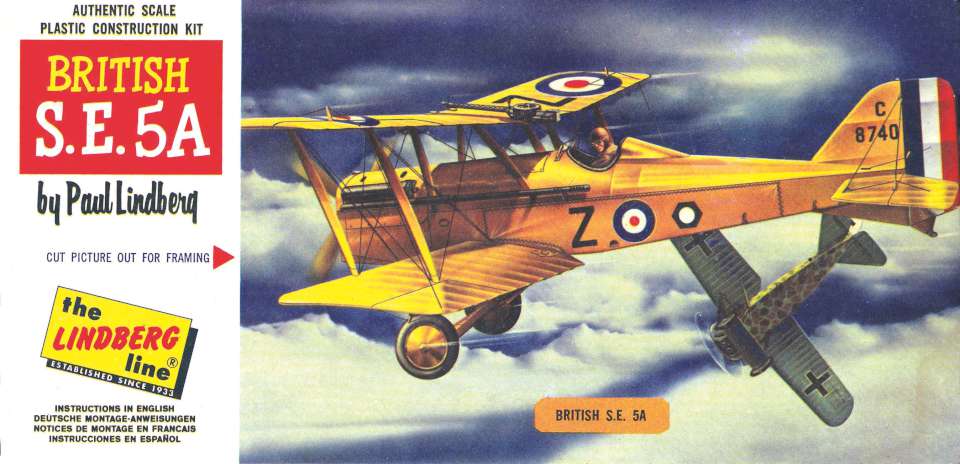 Lindberg RAF SE-5A