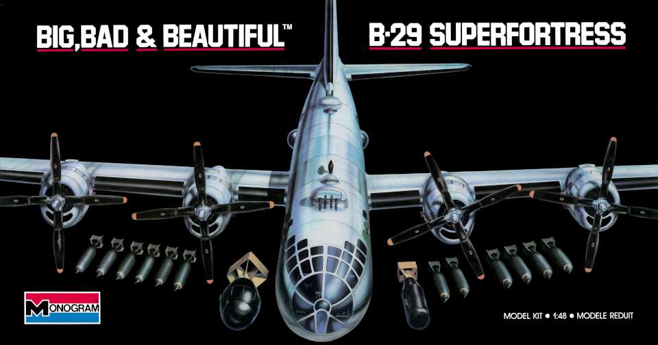 Monogram Boeing B-29 Superfortress BB&B