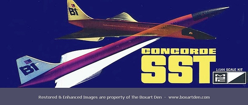 MPC Concorde SST Braniff