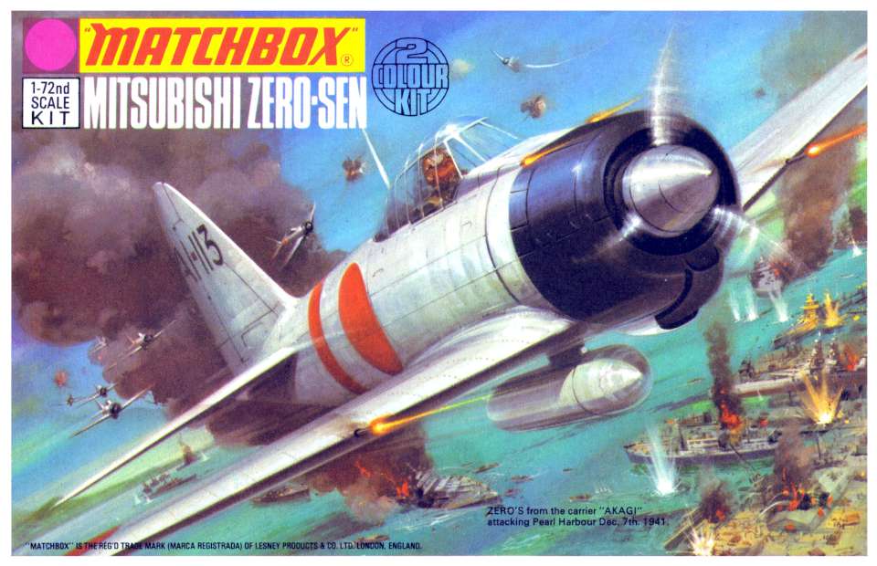 Matchbox Mitsubishi A6M2 Zero-sen