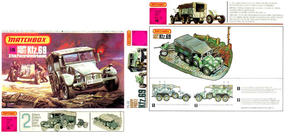 Matchbox Kfz.69 Krupp Protz