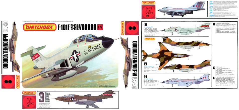 Matchbox McDonnell F-101F Voodoo