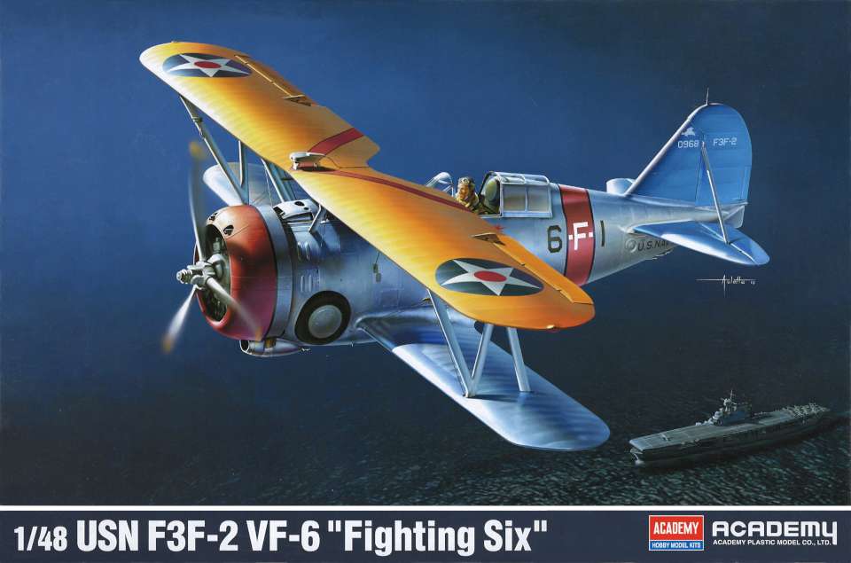 Academy Grumman F3F