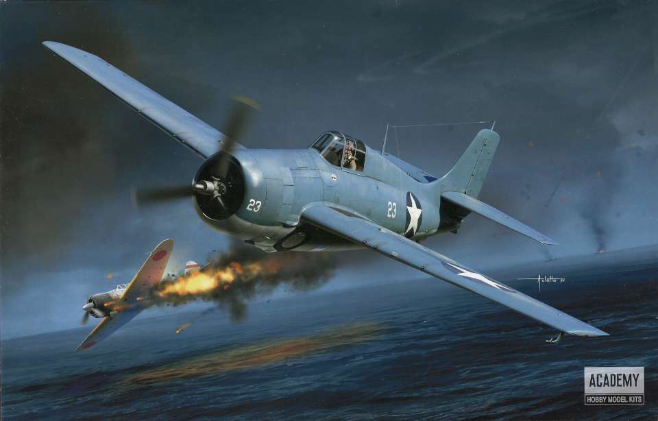 Academy Grumman F4F-4 Wildcat