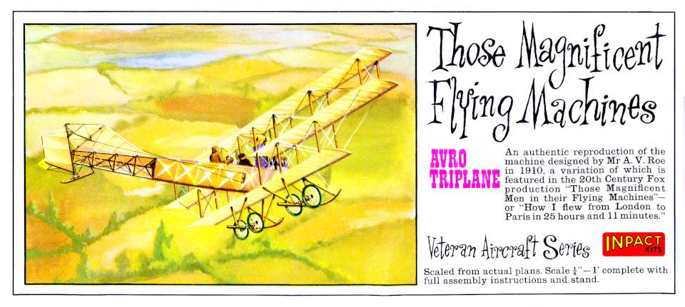 Inpact Avro Triplane Magnificent Flying