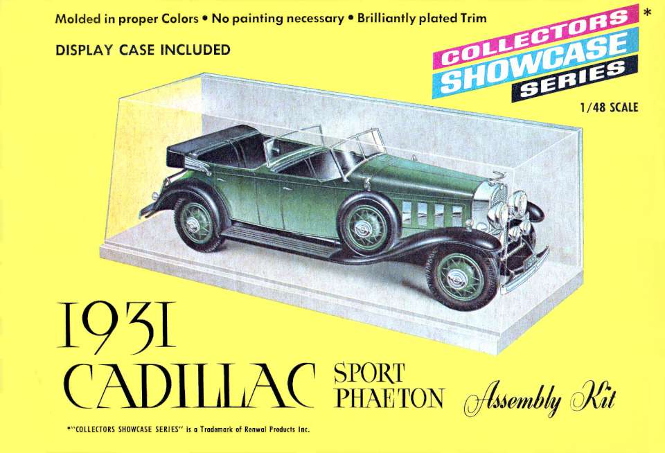 Renwal 1931 Cadillac Sport Phaeton