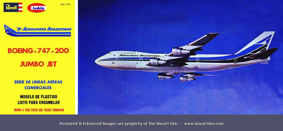 Revell-Lodela Boeing 747 Aerolineas Argentinas