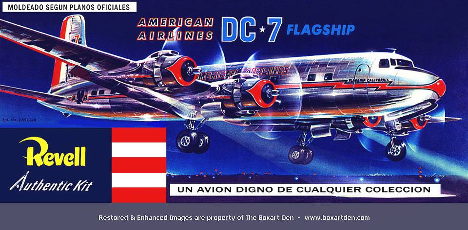 Revell-Brasil Douglas DC-7 American