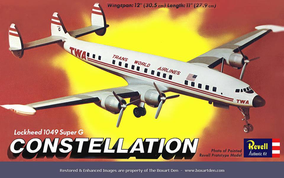 Revell Lockheed Constellation TWA