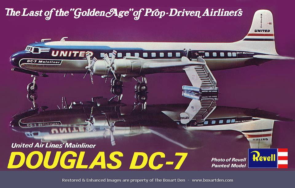 Revell Douglas DC-7 United '74 Issue