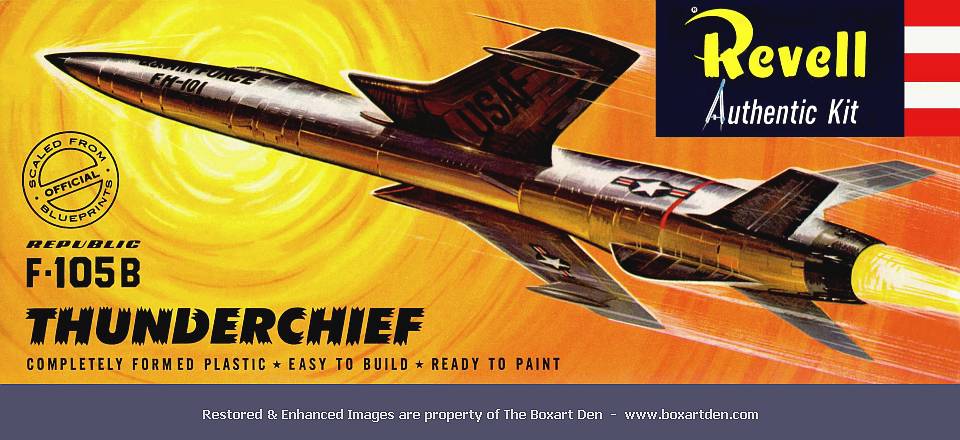 Revell Republic F-105B Thunderchief S
