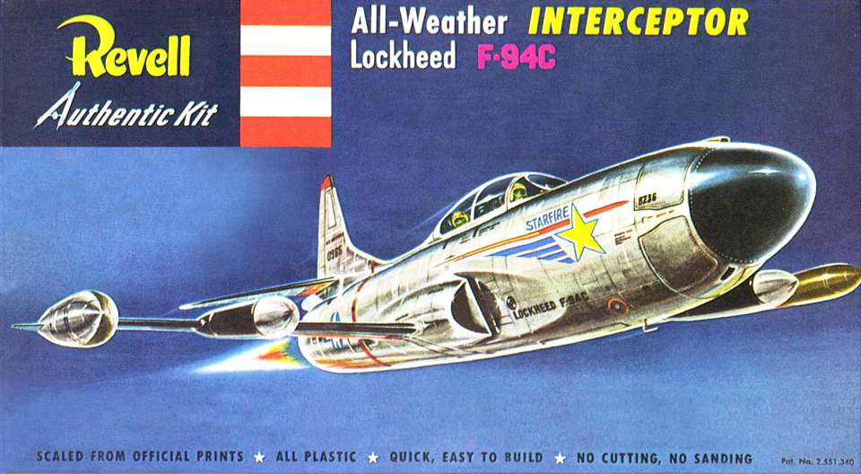 Revell Lockheed F-94C Starfire