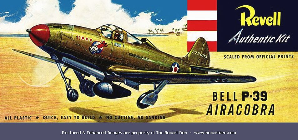 Revell Bell P-39 Airacobra first release