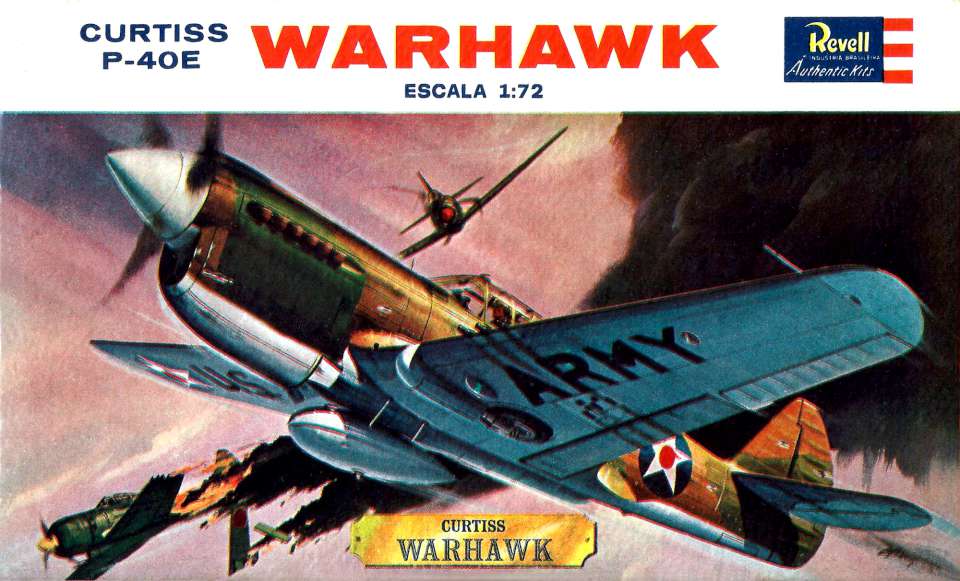 Revell-Brazil Curtiss P-40E Warhawk