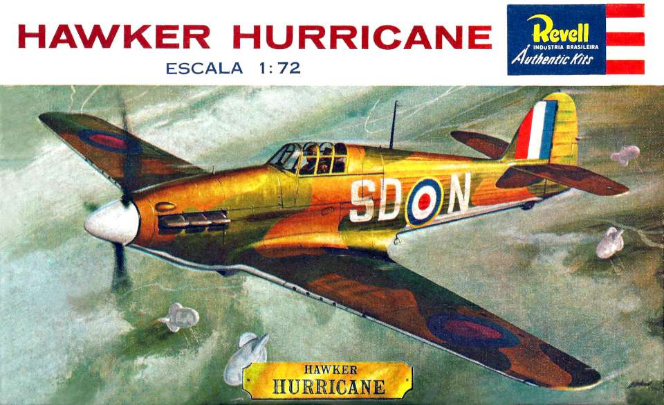 Revell-Brazil Hawker Hurricane