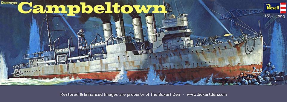 Revell Destroyer Campbeltown '70's