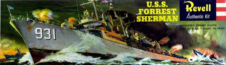 Revell USS Forrest Sherman
