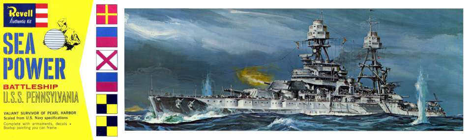 Revell USS Pennsylvania Sea Power