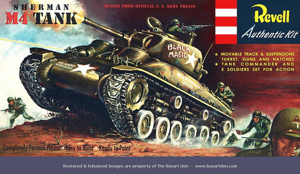 Revell M4 Sherman Tank s
