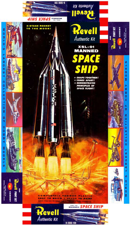 Revell XSL-01 Space Ship 1957