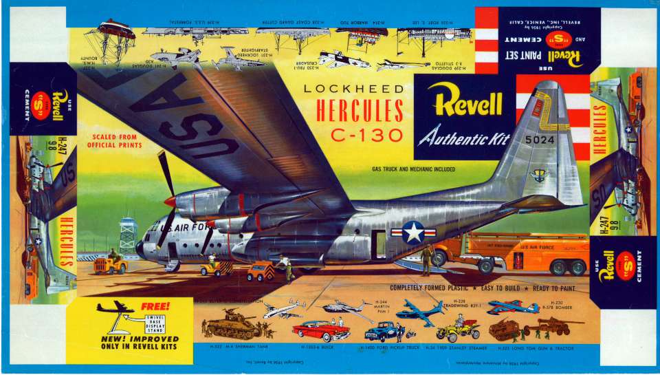 Revell Lockheed C-130 Hercules S 1956