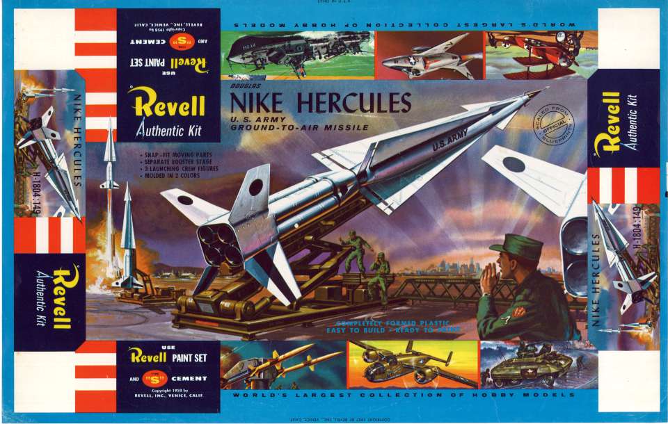 Revell Douglas Nike Hercules S 1957