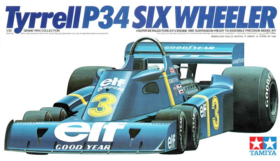 Tamiya Tyrrell P34 Six Wheeler