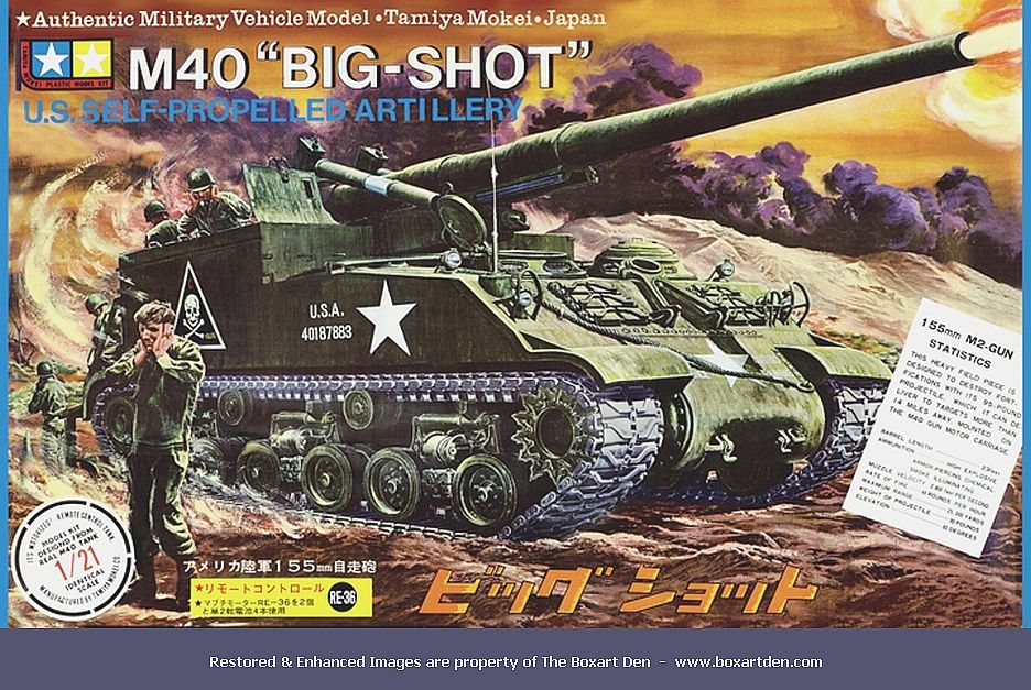 Tamiya US M40 Big Shot Howitzer