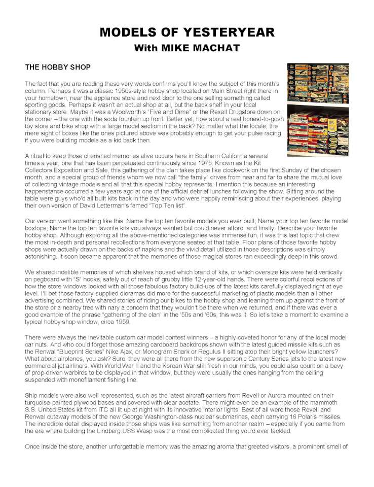 the hobby shop - page 1