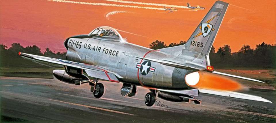 NAA F-86D Sabre UPC