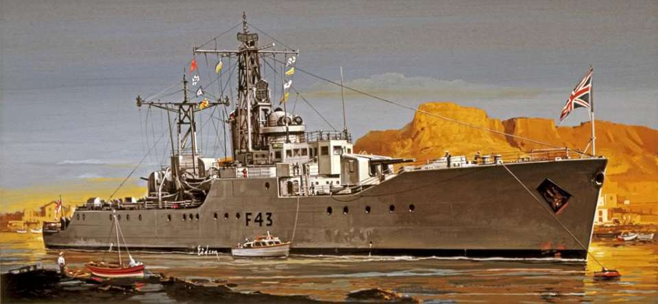 HMS Torquay UPC-6062