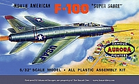 Aurora North American F-100 Super Sabre FF