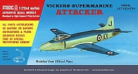 Frog Vickers Supermarine Attacker '50's Box