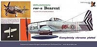 Hawk Grumman F8F Bearcat Plated