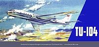 KVZ TU-104 Aeroflot