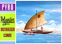 Pyro Polynesian Outrigger Canoe