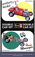 Revell Double Car - Sanitary T & Mooneyes