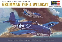 Revell Grumman F4F-4 Wildcat 1'72 '60's