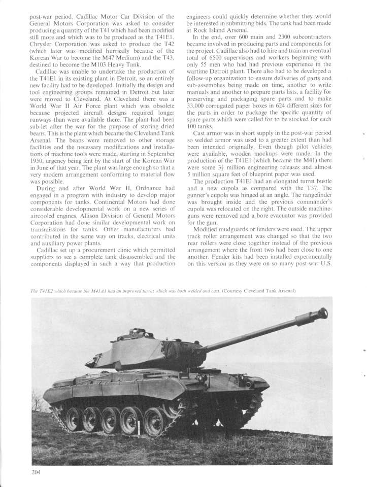 M103 Heavy Tank & M41 Light Tank 41 Page 18-960