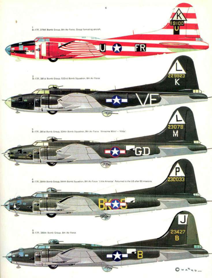 15 Boeing B-17 Flying Fortress Page 29-960