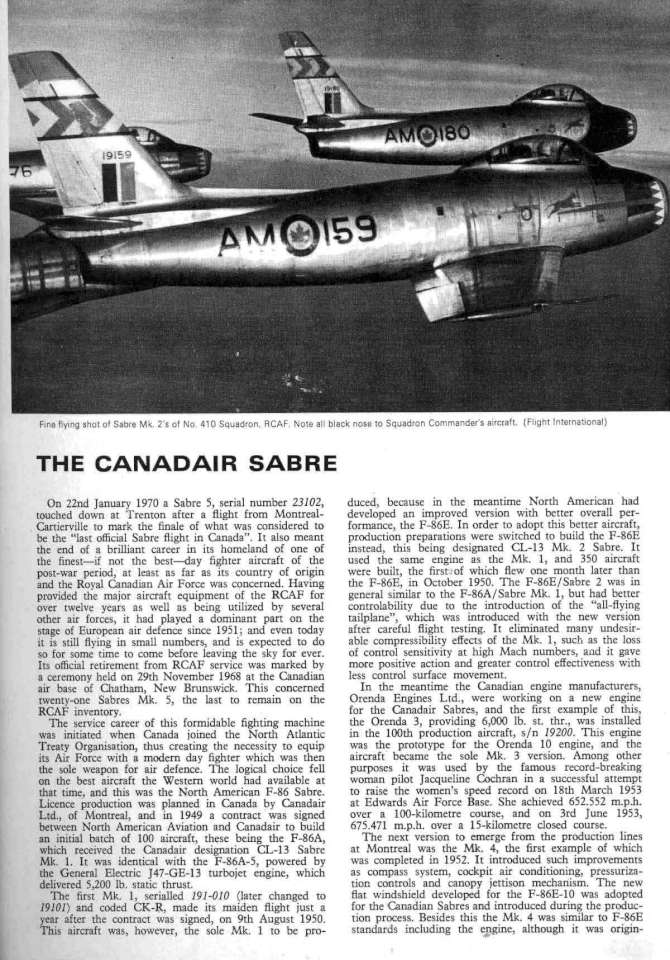 20 - Canadair Sabre Page 05-960