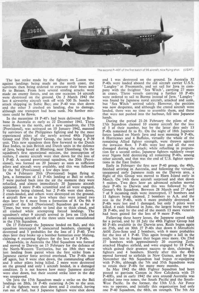 07 Curtiss P-40D-N Warhawk Page 06-960