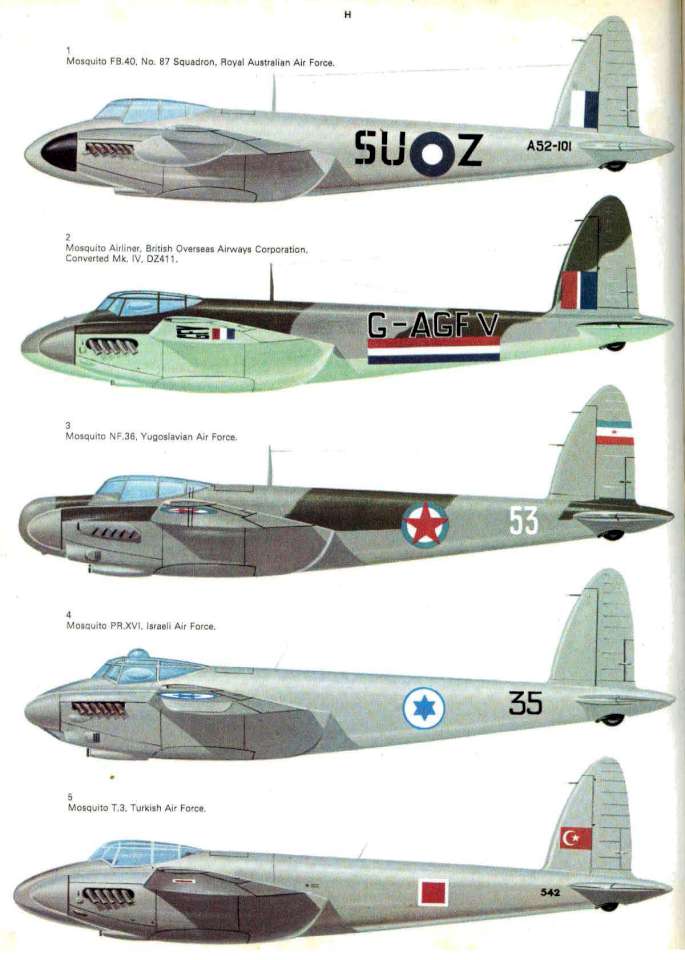 28 De Havilland Mosquito Page 34-960