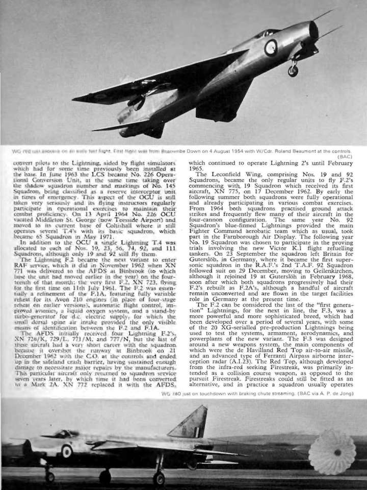 37 English Electric-BAC Lightning Page 07-960