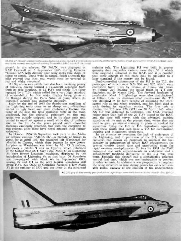 37 English Electric-BAC Lightning Page 09-960