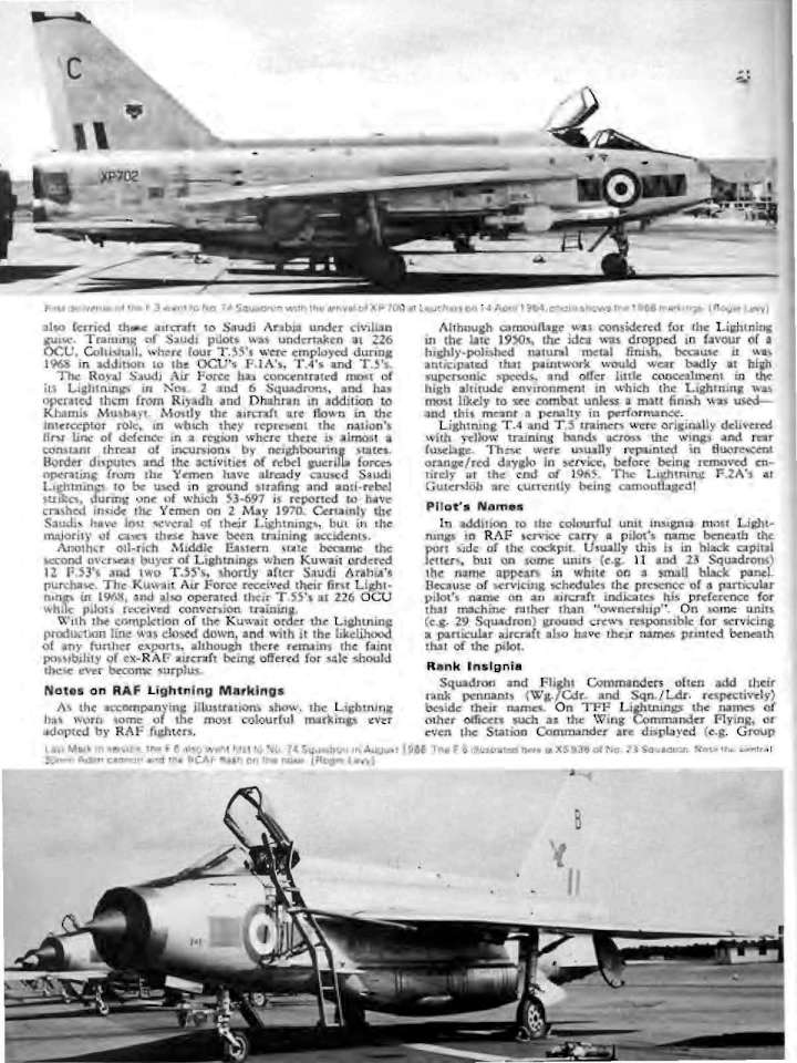 37 English Electric-BAC Lightning Page 16-960
