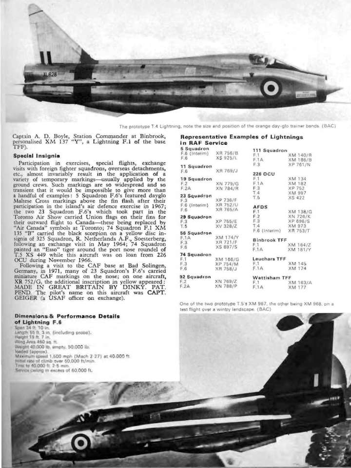 37 English Electric-BAC Lightning Page 17-960